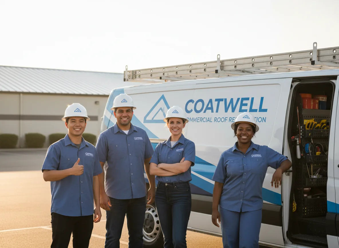 Commercial roof coating company in Drytown, CA